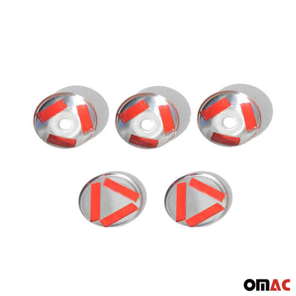 OMAC Car Door Handle Cover Protector for Ford Transit Connect 2002-2009 Steel 5 Pcs '2620061