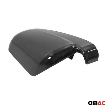 OMAC Fits Ford Transit Connect 2010-2013 Dark Chrome Side Mirror Cover Cap 2 Pcs 2622111B