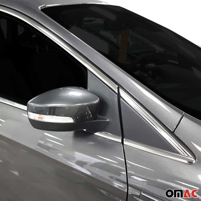 2013-2019 Ford Escape Window Molding Trim Streamer Stainless Steel 18x