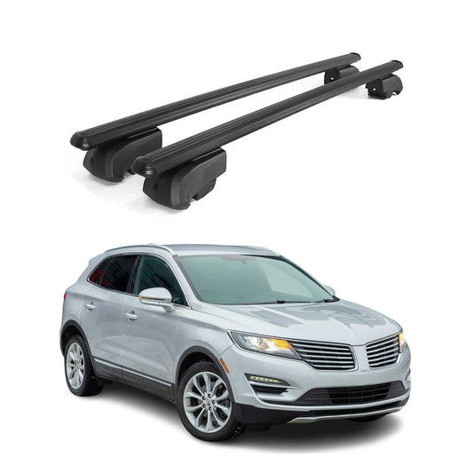 2015-2019 Lincoln MKC Roof Rack Cross Bars Black