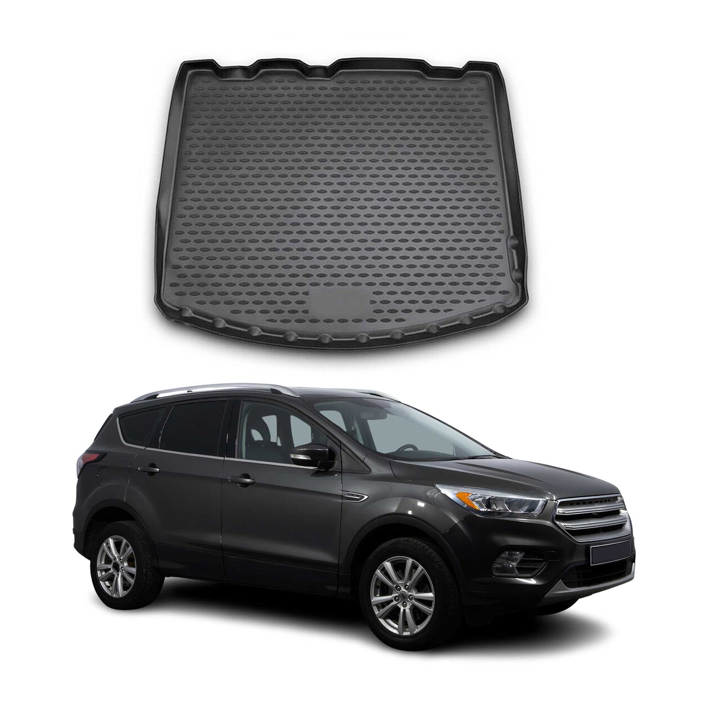 2013-2019 Ford Escape Cargo Liner Trunk Mat All Weather Black