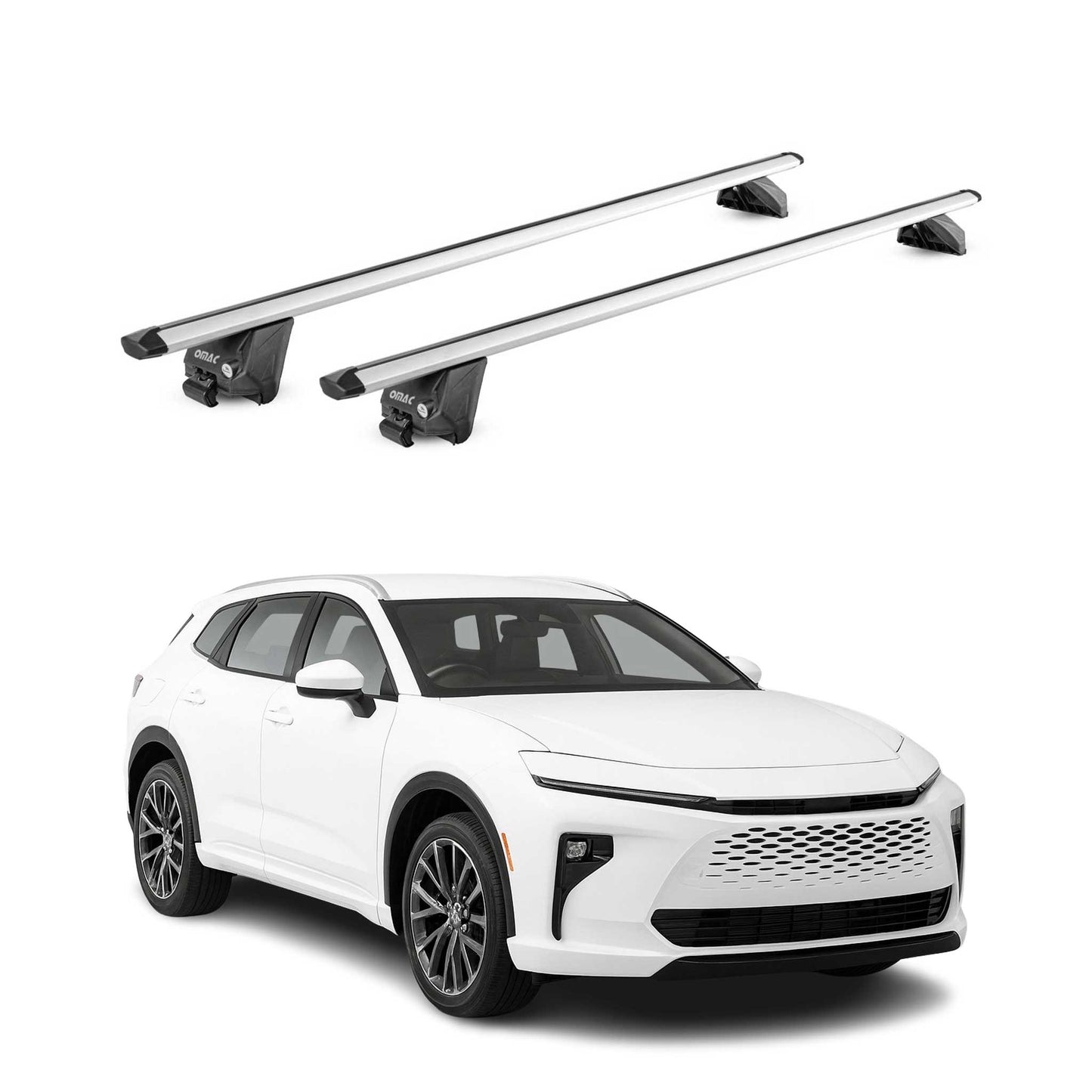 2025-2026 Toyota Crown Signia Roof Rack Cross Bars Luggage Carrier Alu Silver 2x