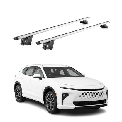 2025-2026 Toyota Crown Signia Roof Rack Cross Bars Luggage Carrier Alu Silver 2x