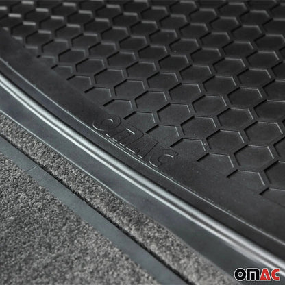 Nissan Semi-Custom fit Cargo Mat Liner Waterproof Rubber Black 1Pc