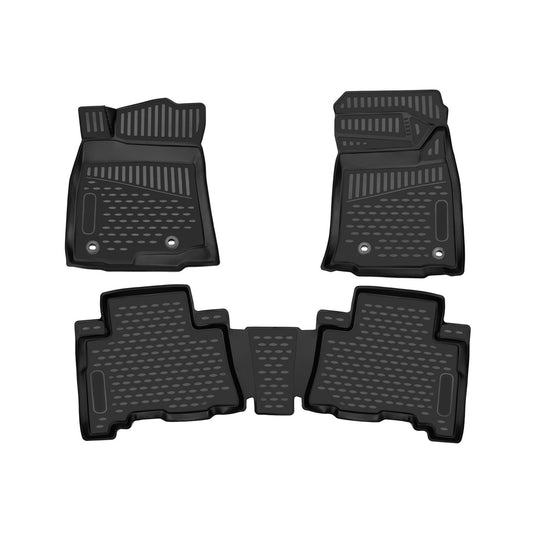 OMAC OMAC Floor Mats Liner for Lexus GX J150 2014-2023 Rubber TPE Black 3Pcs 4329444F