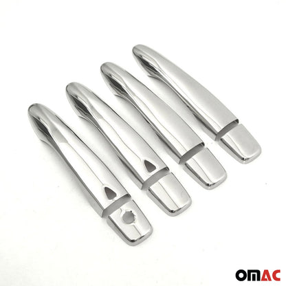 OMAC Car Door Handle Cover Protector for Nissan Rogue Sport 2014-2023 Steel 8 Pcs 5023043