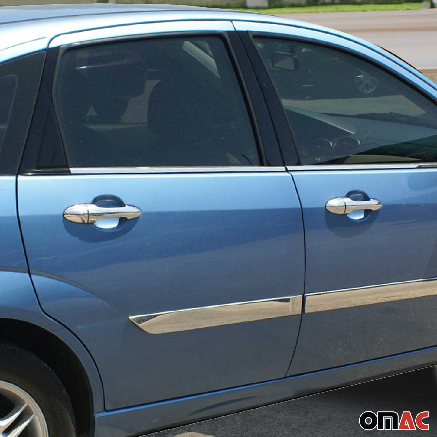 2000-2007 Ford Focus Hatchback Car Door Handle Cover Protector Stainless Steel