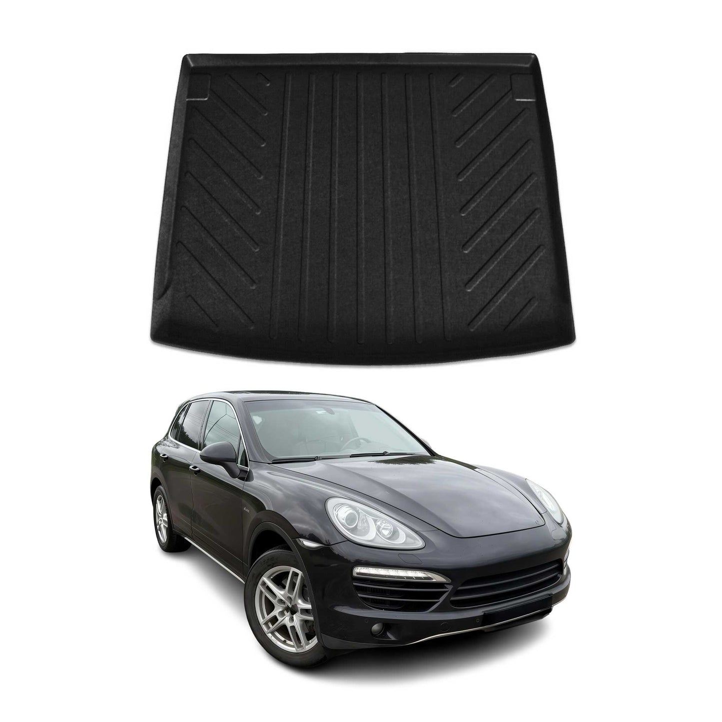 2011-2018 Porsche Cayenne Cargo Liner Trunk Mat All Weather Black