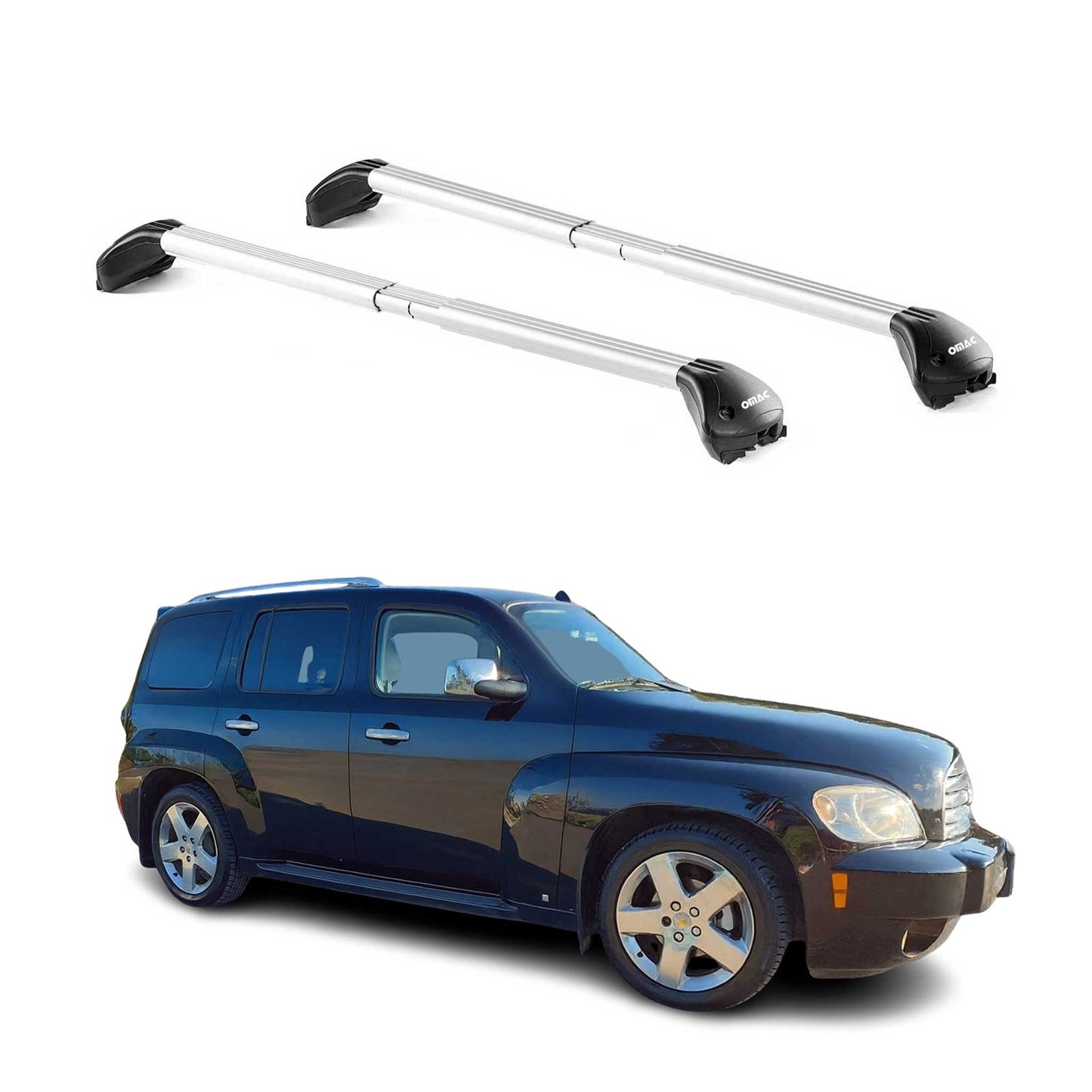 2006-2011 Chevrolet HHR Roof Rack Cross Bars Luggage Carrier 2 Pcs