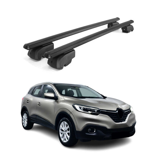 2015-2022 Renault Kadjar Roof Rack Cross Bars Black