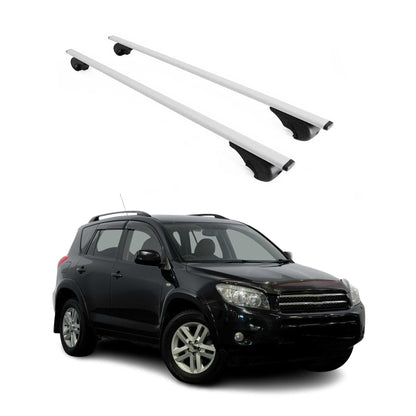 2006-2012 Toyota RAV4 Roof Rack Cross Bars Silver