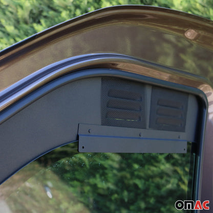 OMAC Car Ventilation Window Air Vent for RAM ProMaster City 2015-2022 Black 2524HM001
