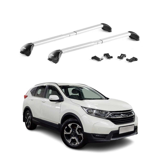 2017-2022 Honda CR-V Roof Rack Cross Bars Black Luggage Carrier 2 Pcs