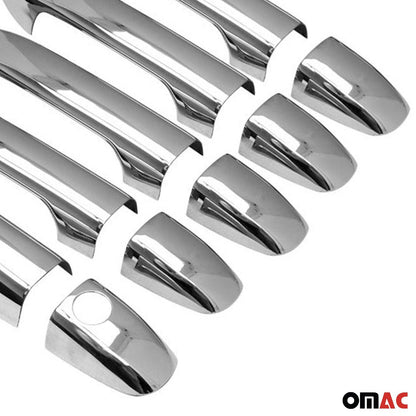 OMAC Car Door Handle Cover Protector for Mercedes Metris 2016-2024 S. Steel 10x '4733045