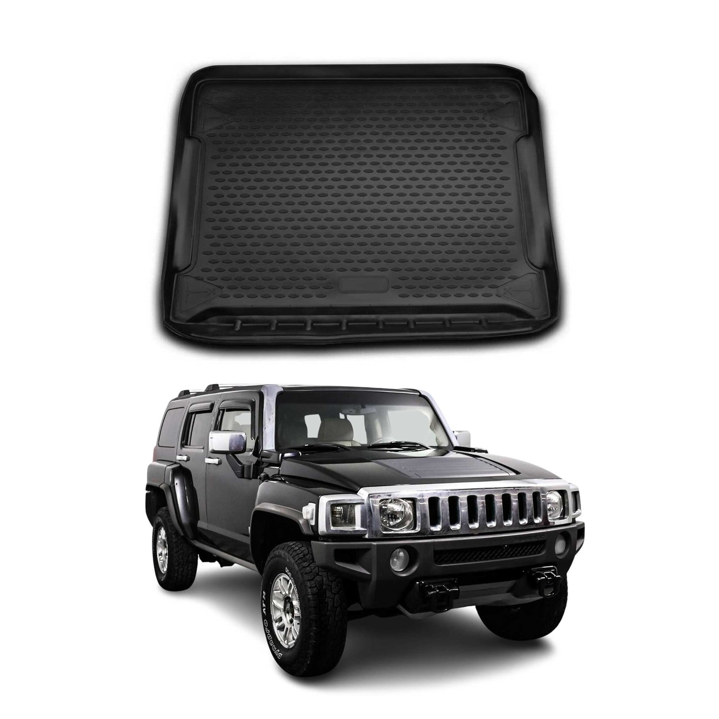 2006-2010 Hummer H3 Cargo Liner Trunk Mat All Weather Black
