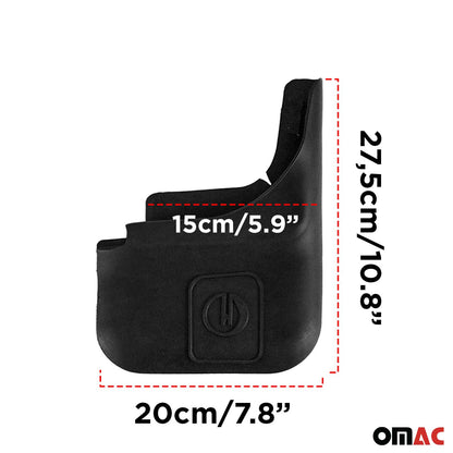 2013-2022 Buick Encore Mud Guards Splash Mud Flaps Black 4 Pcs
