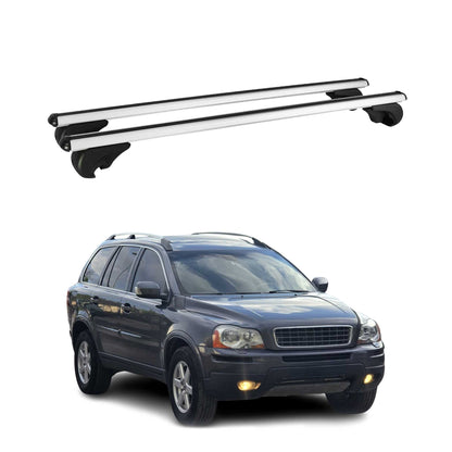 2003-2014 Volvo XC90 Roof Rack Cross Bars Silver