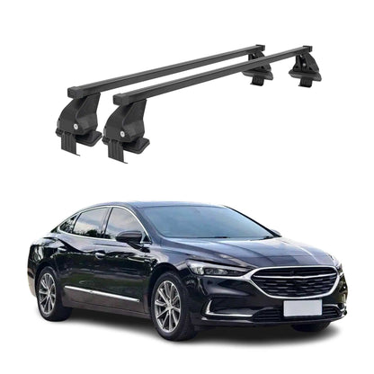 2017-2019 Buick LaCrosse Roof Rack Cross Bars Black