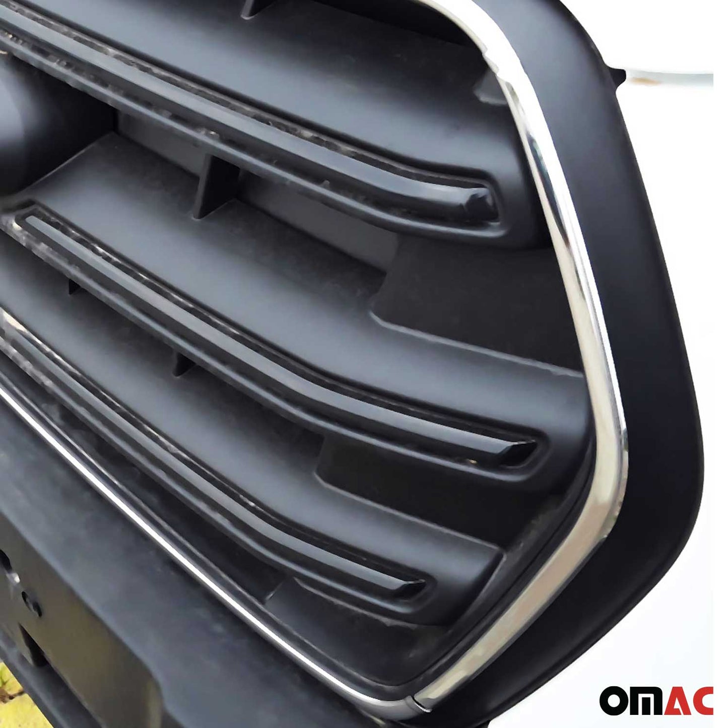 2021-2025 Ford Transit 150 250 350 Front Bumper Grill Trim Molding Stainless Steel 4x