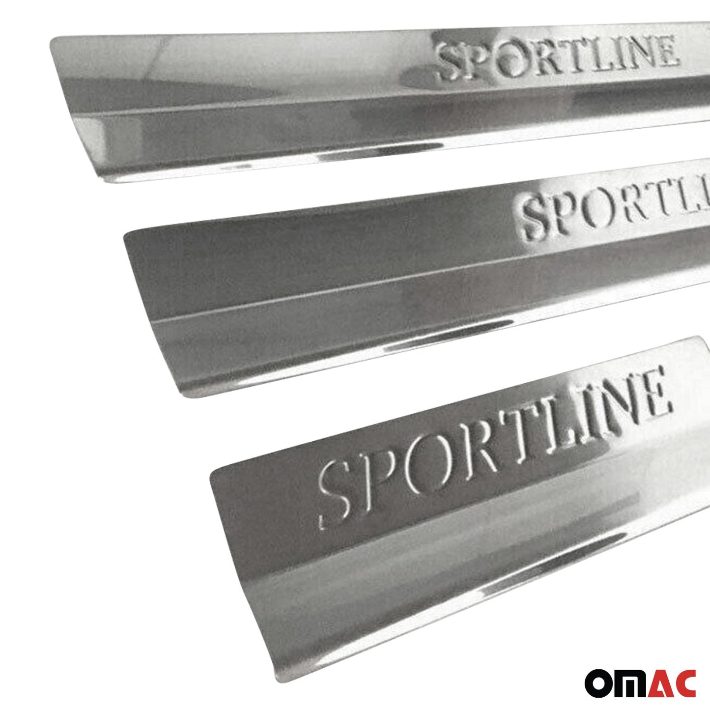 OMAC Chrome Door Sill Scuff Plate Guard S.Steel Trim for BMW 3 Series E36 1992-1999 1208091