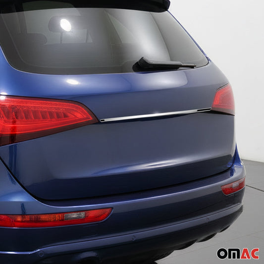 2009-2017 Audi Q5 8R Rear Trunk Lid Molding Trim Stainless Steel