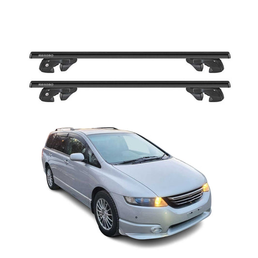 2005-2007 Honda Odyssey Roof Rack Cross Bars Black