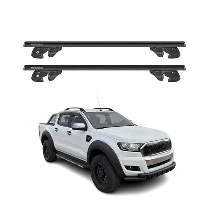 2019-2023 Ford Ranger Roof Rack Cross Bars Black