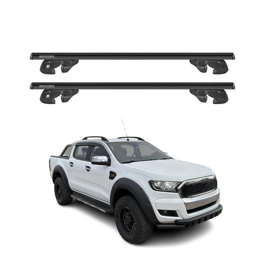 2019-2023 Ford Ranger Roof Rack Cross Bars Black
