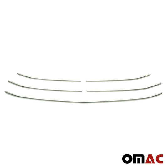 OMAC Front Bumper Grill Trim for Mercedes Sprinter W907 910 2019-2024 Brushed Steel 4745081T