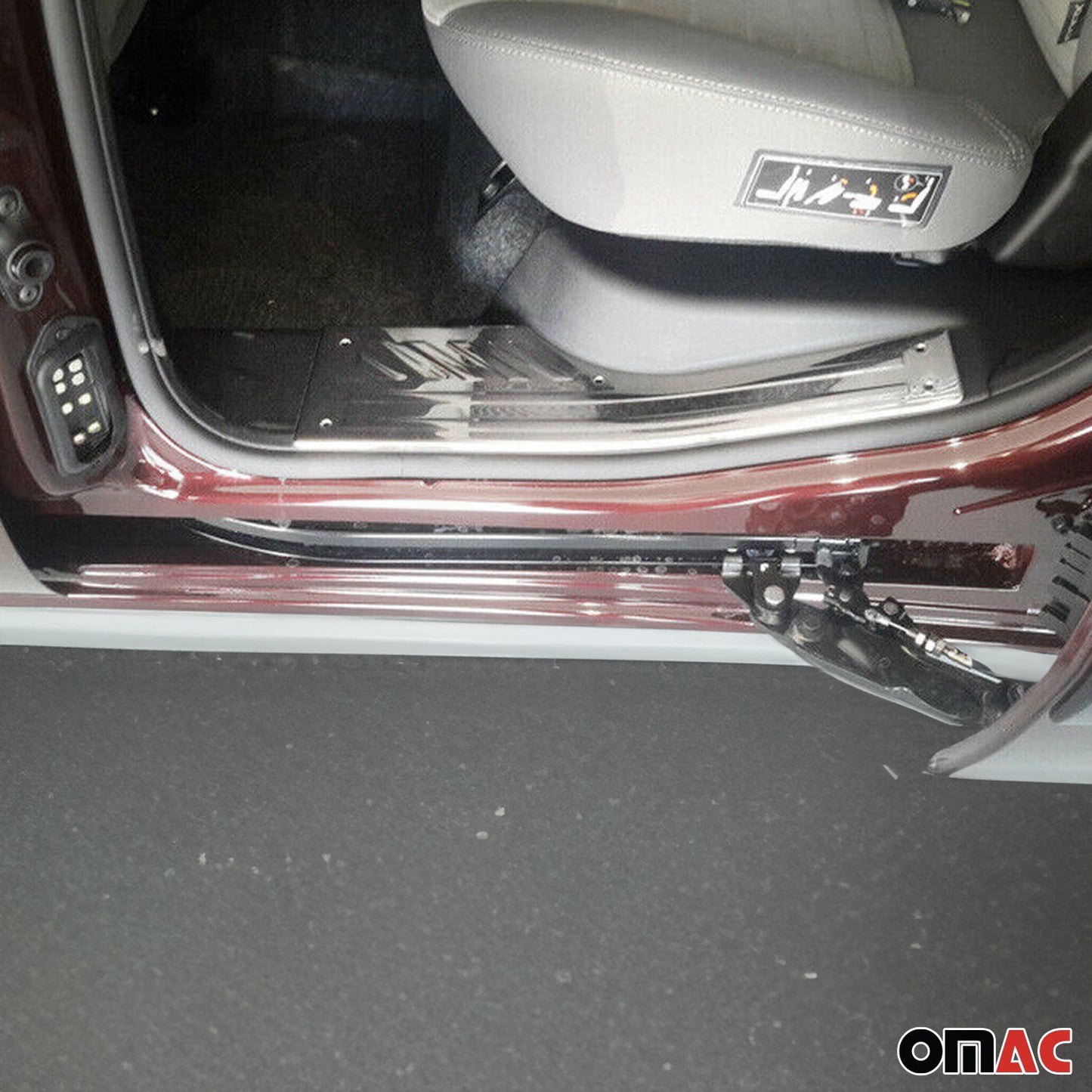 2015-2022 RAM ProMaster City Door Sill Scuff Plate Scratch Protector 2015-22 Stainless Steel 4x