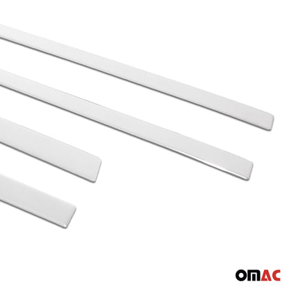 OMAC Chrome Side Door Streamer Trim For BMW X4 G02 2018-2023 Cover S.Steel 1230131