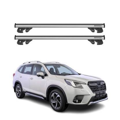 2019-2024 Subaru Forester Roof Rack Cross Bars Silver