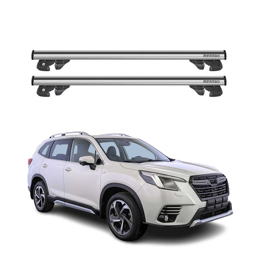 2019-2024 Subaru Forester Roof Rack Cross Bars Silver