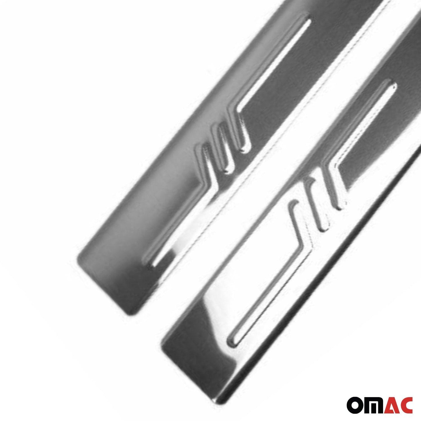 OMAC Door Sill Scuff Plate Scratch Protector for RAM ProMaster 2014-2024 Steel 2x 2523092N