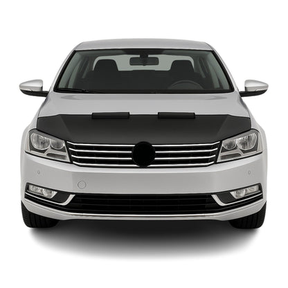 2012-2014 VW Passat B7 Car Bonnet Mask Hood Bra Black 1 Pc