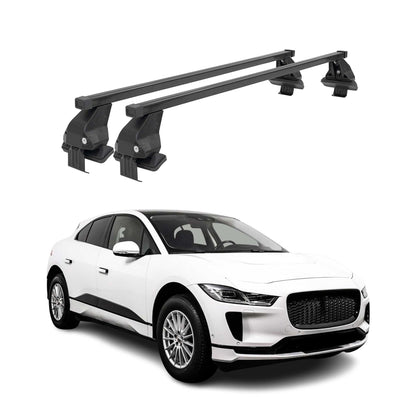 2019-2025 Jaguar I-Pace Roof Rack Cross Bars Black