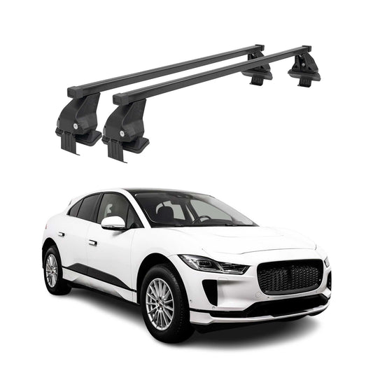 2019-2025 Jaguar I-Pace Roof Rack Cross Bars Black