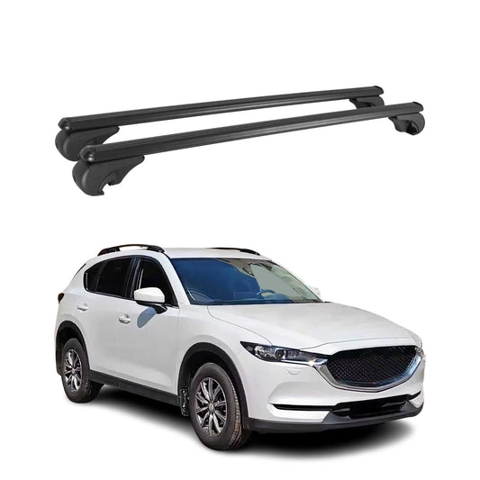 2017-2025 Mazda CX-5 Roof Rack Cross Bars Black