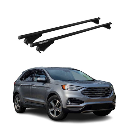 2015-2024 Ford Edge Roof Rack Cross Bars Black