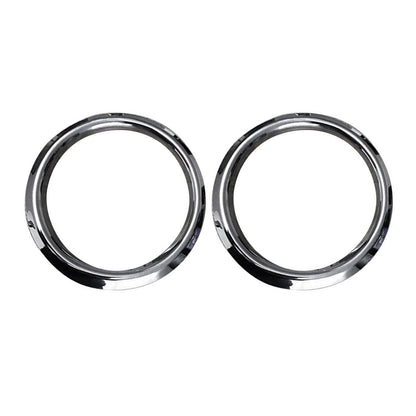 OMAC Fog Light Lamp Bezel Cover for Kia Sorento 2003-2009 Steel Silver 2 Pcs 4002103