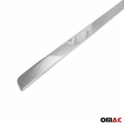 OMAC Rear Trunk Lid Molding Trim for VW Caddy 2015-2020 Stainless Steel Silver 7555053
