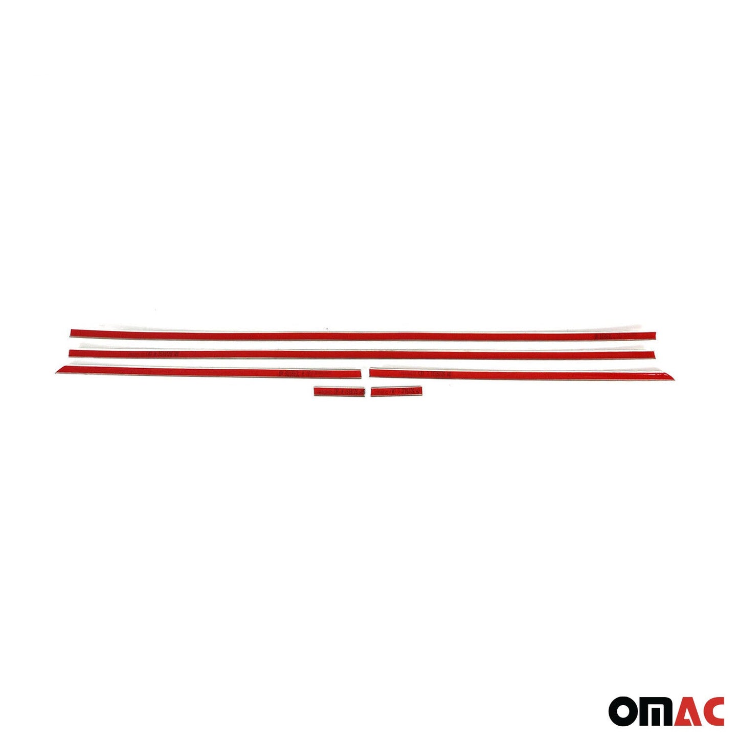 OMAC Side Door Molding Trim for Buick Regal Sedan 2011-2017 Steel Silver 6x 5215131