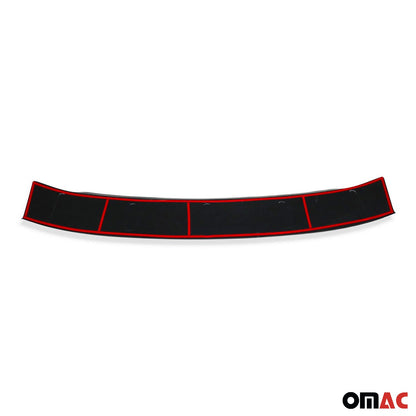OMAC Rear Bumper Sill Cover Protector Guard for Ford Escape 2013-2019 ABS Black 1Pc OMAC2616093PT