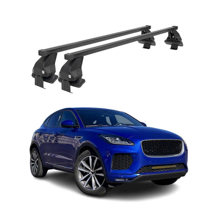 2018-2025 Jaguar E-Pace Roof Rack Cross Bars Black