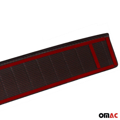 OMAC Genuine Red Carbon Rear Bumper Guard For Mercedes Metris 2016-2023 Trunk Sill 4733093CR