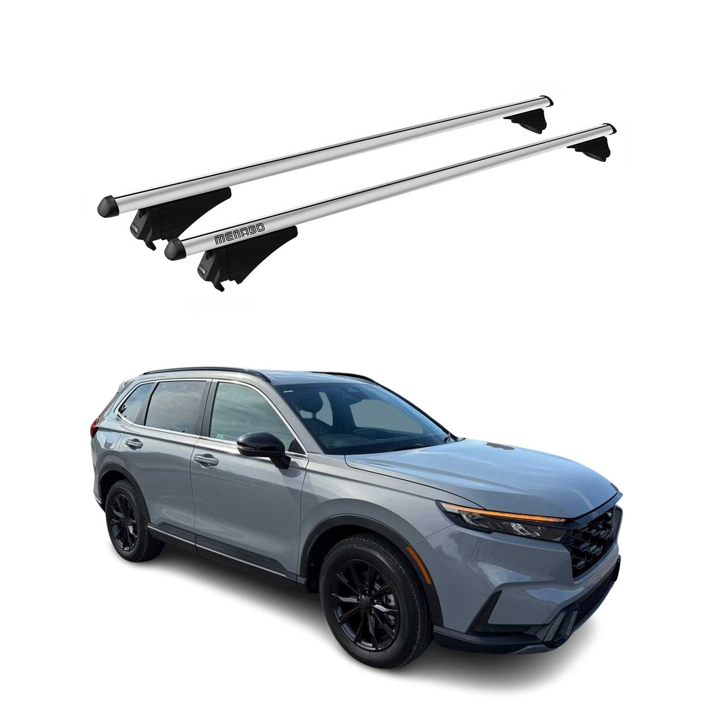 2023-2026 Honda CR-V Roof Rack Cross Bars Luggage Carrier Silver 2Pcs