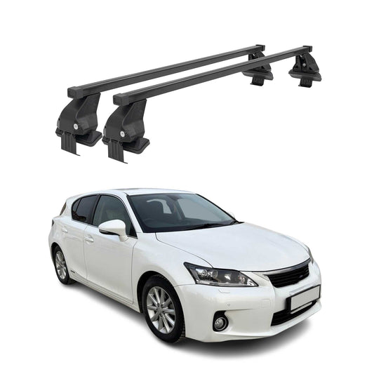 2011-2017 Lexus CT 200h Roof Rack Cross Bars Black