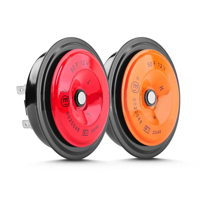 12V Loud 105dB Car Motorcycles Truck Horn Electromagnetic Dual-tone