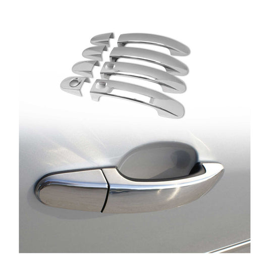 2014-2019 Ford Transit Connect Car Door Handle Cover Protector Stainless Steel Chrome 8 Pcs