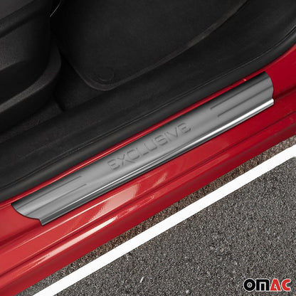 2006-2012 Toyota RAV4 Door Sill Scuff Plate Scratch Exclusive Stainless Steel 4x